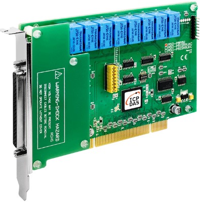 

Плата ICP DAS PISO-P8R8U CR Universal PCI, 8-channel Relay Output with isolated digital input Board (RoHS), PISO-P8R8U CR