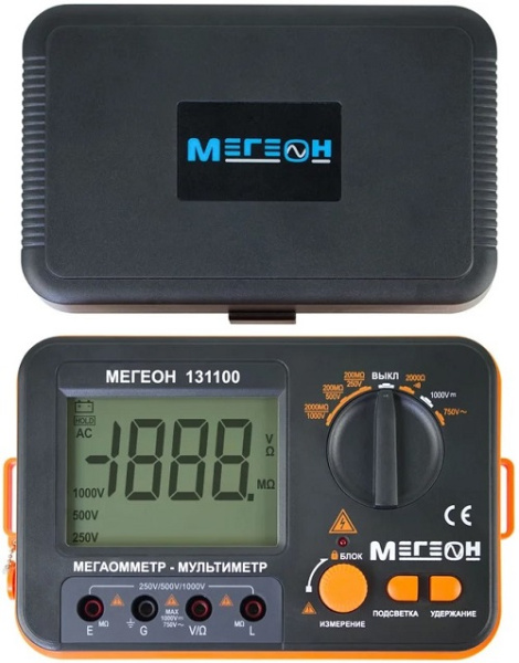 фото Измеритель сопротивления изоляции МЕГЕОН 131100 в Санкт-Петербургe