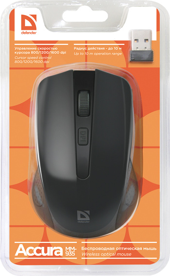 фото Мышь Wireless Defender Accura MM-935 в Казани
