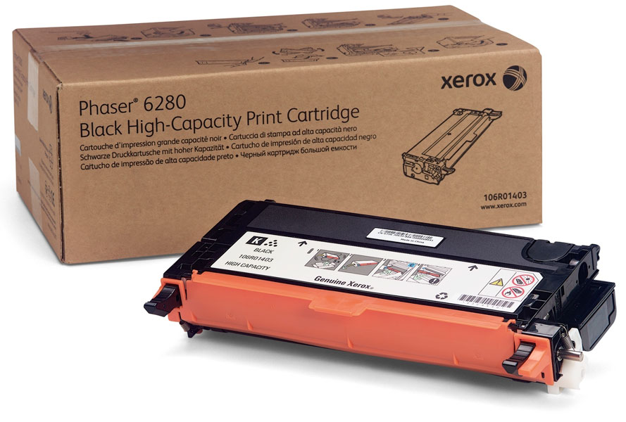 

Картридж Xerox 106R01403 чёрный большой емкости для Phaser 6280 7,000 страниц, 106R01403