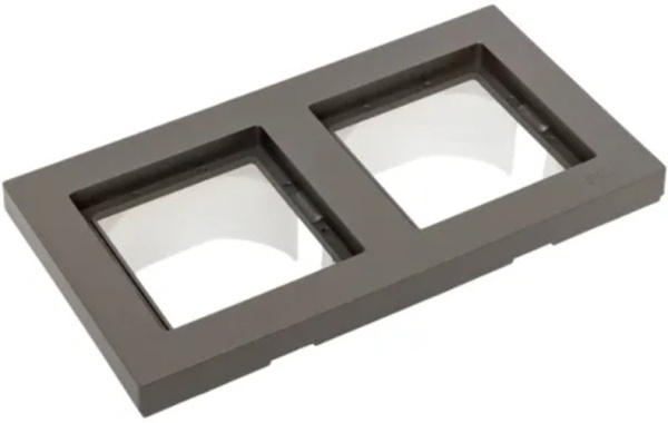 фото Рамка двойная  EKF UP1-FPM-02-44