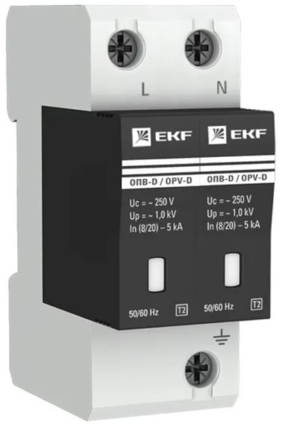 фото Ограничитель импульсных перенапряжений  EKF opv-d2 в Красноярске