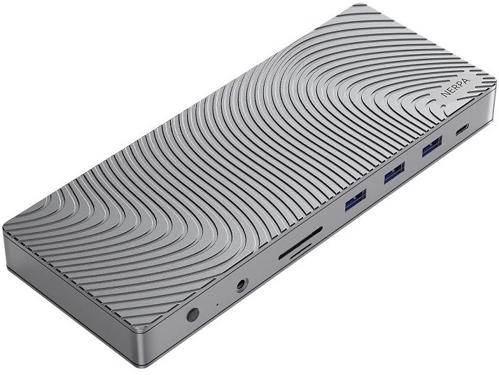

Концентратор Nerpa NRP007T 14 in 1 (DC 12V 3A, USB-C 100W PD, 2*HDMI 4K@60Hz, 2*DP 4K@60Hz, 3*USB-A 3.2 (10Gbps data), TF/microSD, SD/MMC, 3.5mm audio, NRP007T