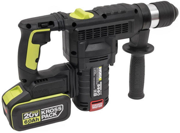 фото Перфоратор аккумуляторный WORX Professional WU399.2 в Санкт-Петербургe