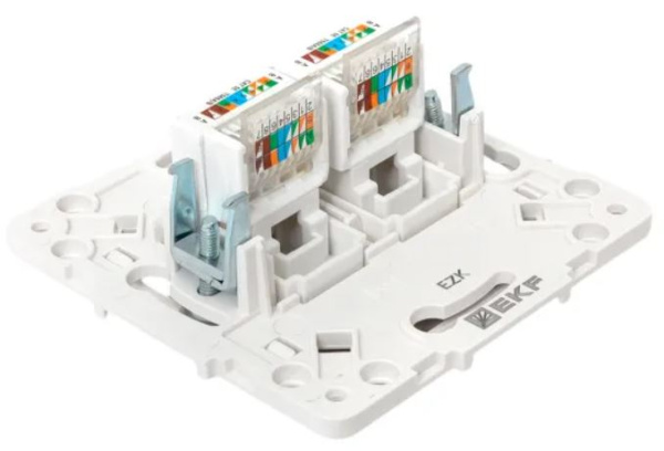 фото Розетка компьютерная Механизм EKF EYK02-035-10 в Уфе