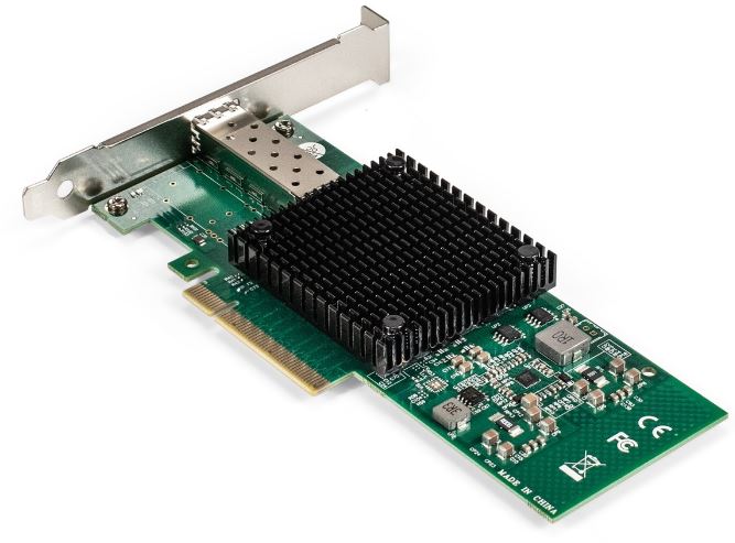 

Сетевой адаптер Exegate EXE-X520-DA1 EX296227RUS PCI-E x8 v2.0, SFP+ 10Gb/s (10/5/2.5/1Gb/s, 100Mb/s), Server NIC Intel Chipset JL82599EN, EXE-X520-DA1