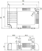 фото Драйвер светодиодный Mean Well LCM-25DA