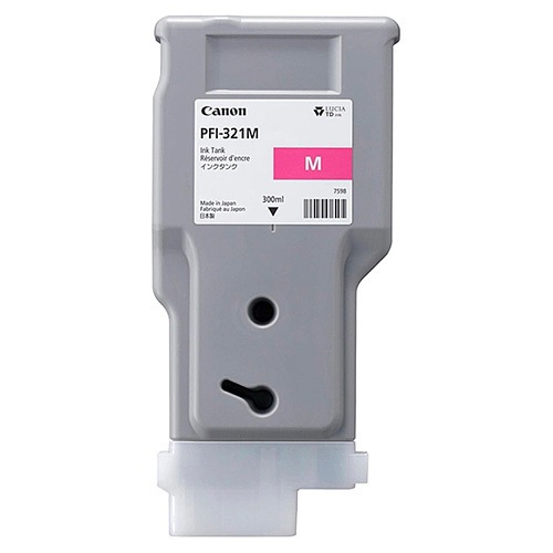 

Картридж Canon PFI-321M 6269C001 красный для imagePROGRAF TM-250/TM-255, TM-350/TM-355, 300 мл, PFI-321M