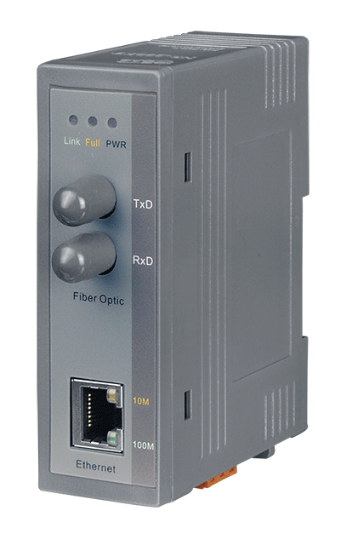 

Медиа-конвертер ICP DAS NS-200FT CR Industrial 10/100 Base-T to 100 Base-FX Media Converter; 1 multi mode, ST connector (RoHS), NS-200FT CR