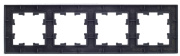 фото Рамка четверная IEK BR-M42-M-K47