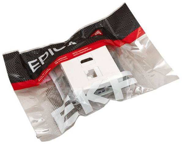 фото Розетка HDMI  EKF UP1-SOW-HDMI+RJ45 в Воронеже