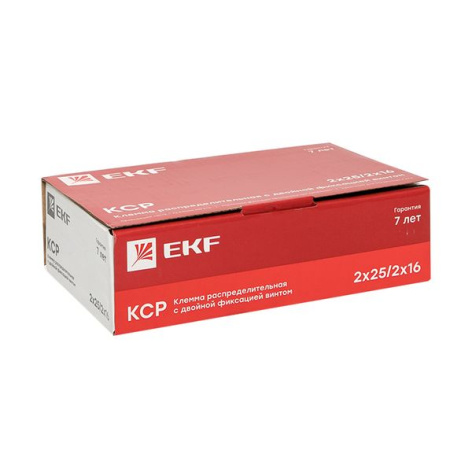 фото Клемма распределительная  EKF ksr-2.25-2.16-grey в Уфе