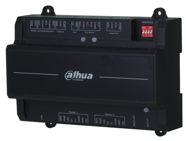 Изображение товара Контроллер Dahua DHI-ASC2202B-S для доступа к двум дверям