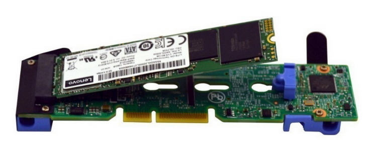 

Опция 4Y37A09739 Lenovo ThinkSystem M.2 SATA 2-Bay RAID Enablement Kit, 4Y37A09739