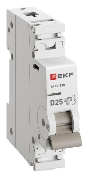 фото Автоматический выключатель  EKF M634125D в Челябинске