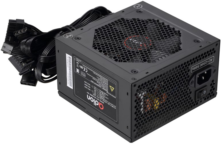 

Блок питания ATX Qdion QD-500DS 80+ 500W, 120mm fan, APFC, 80+, Retail, QD-500DS 80+