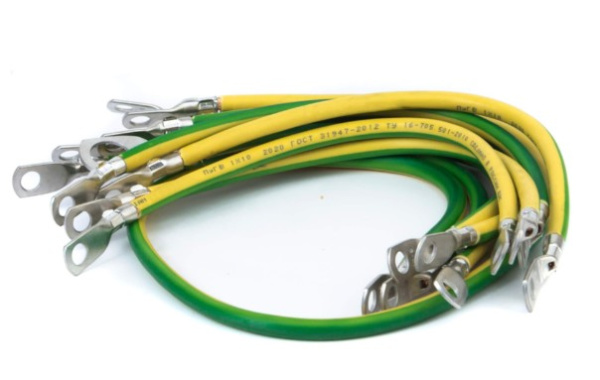 Изображение товара Комплект кабелей заземления DKC R5ES01 для электрических шкафов