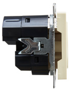 фото Розетка с заземлением IEK BR-R14-16-U21-D31-K10