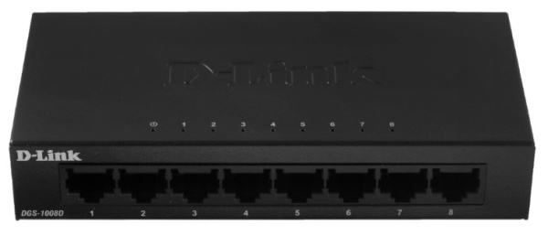 фото Коммутатор неуправляемый D-link DGS-1008D/R1A в Волгограде