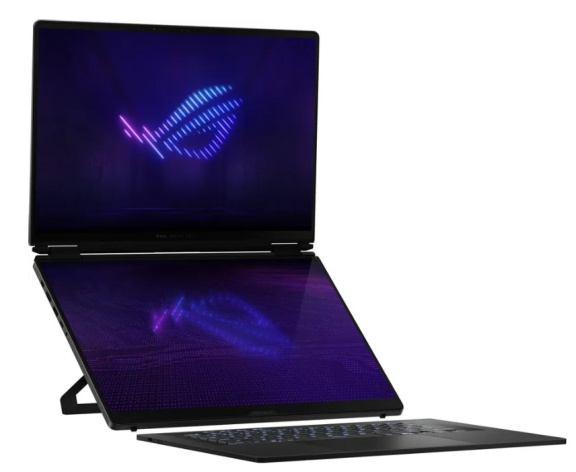 фото Ноутбук ASUS ROG Zephyrus Duo GX651AR-SR058W 16" (Intel Core Ultra 9, 32Гб LPDDR5, SSD 1 Тб, GeForce RTX 5070 Ti, Windows 11 Домашняя) Серый [90NR0NR2-M00260]