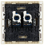 фото Розетка компьютерная IEK FP-K20-2-K10