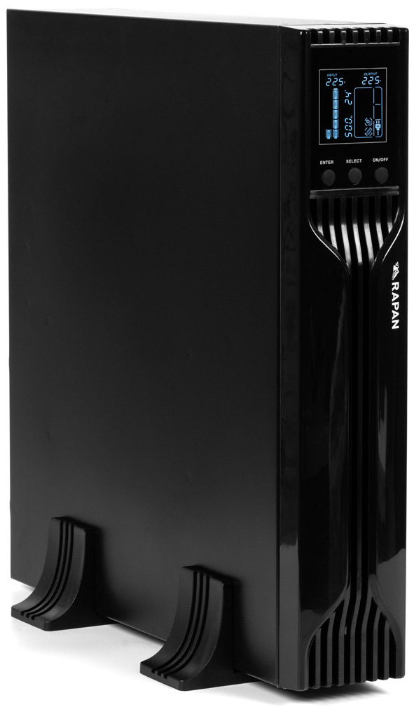 

Источник бесперебойного питания Бастион RAPAN-UPS 3000 RACK+4x9Ah 2100 Вт, Line-interactive, синус, встроенные АКБ 6x9Ah, RAPAN-UPS 3000 RACK+4x9Ah