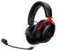 фото Беспроводные наушники HyperX Cloud III, Радиоканал, Охватывающие, Черно-красный, [77Z46AA]
