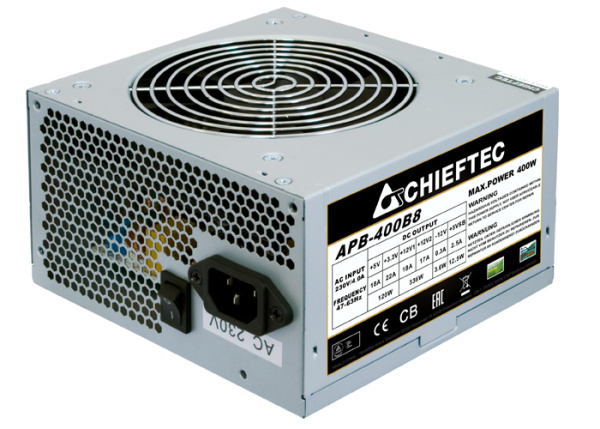 фото Блок питания ATX Chieftec APB-400B8 в Омске