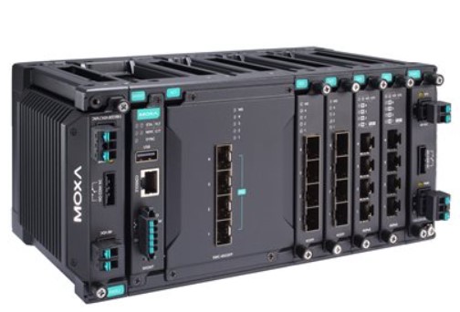 

Коммутатор управляемый MOXA MDS-G4020-L3-4XGS-T модульный 3 уровня, 4 встроенных порта SFP+ 10GE, 4 слота для 4 портовых FE/GE модулей, 2 слота для мо, MDS-G4020-L3-4XGS-T