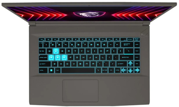 фото Ноутбук  MSI Thin 15 B13VE-2650XRU в Уфе 15.6 ", Core i5, 16 Гб RAM, 512 Гб SSD, GeForce RTX 4050, Серый