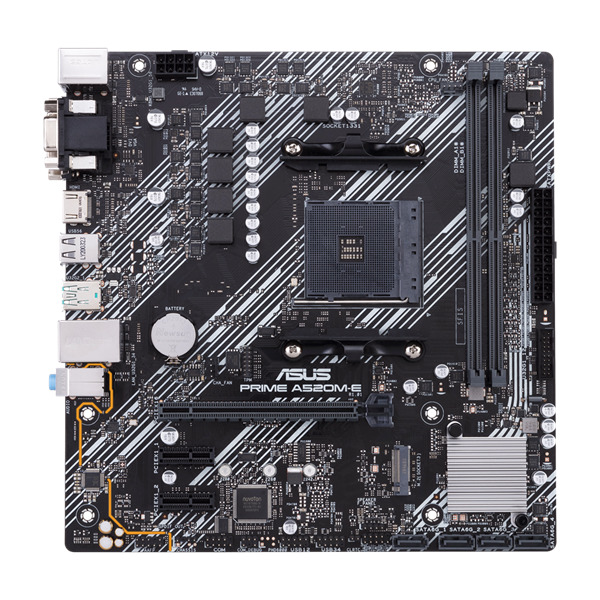 

Материнская плата mATX ASUS PRIME A520M-E/CSM AM4, AMD A520, 2*DDR4(4866), 4*SATA 6G RAID, M.2, PCIe, 7.1CH, Glan, 4*USB 3.2 Gen 1, USB 3.2 Gen 2, 2*U, PRIME A520M-E/CSM