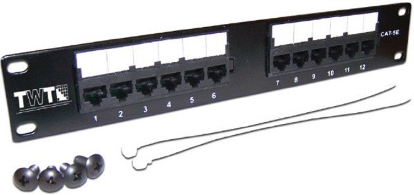 фото Патч-панель  TWT TWT-PP12UTP-10 в Екатеринбурге