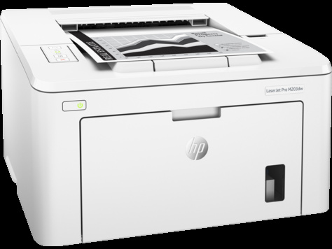 фото Принтер лазерный черно-белый HP LaserJet Pro M203dw
