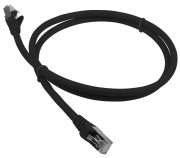фото Кабель патч-корд Lanmaster LAN-PC45/S6A-1.0-BK