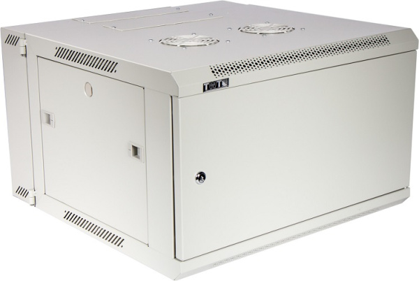 фото Шкаф настенный 19", 15U TWT TWT-CBW3M-15U-6x6-GY в Красноярске