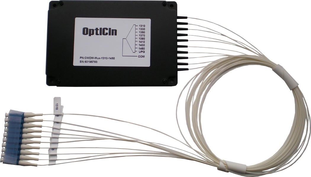 

Мультиплексор Opticin CWDM-Mux-1310-1450 CWDM, 1310 - 1450нм, CWDM-Mux-1310-1450