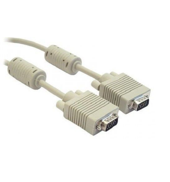 

Кабель интерфейсный VGA-VGA Gembird 15M/15M CC-PPVGA-10M 10м, D-sub, тройной экран, феррит.кольца, пакет, 15M/15M