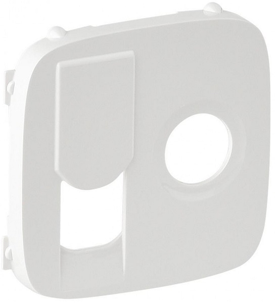 

Накладка Legrand 754835 Valena ALLURE, розетки TV-RJ45, белая, 754835