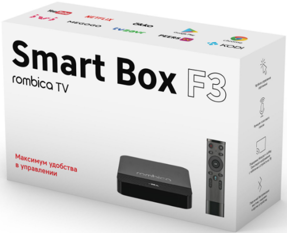 фото Медиаплеер  Rombica Smart Box F3