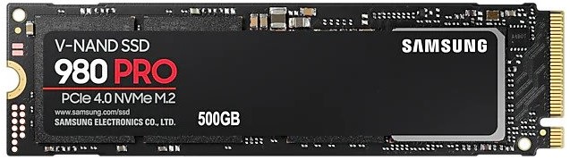 

Накопитель SSD M.2 2280 Samsung MZ-V8P500BW 980 PRO 500GB PCIe Gen 4.0 x4 NVMe V-NAND 3-bit MLC 6900/5000MB/s IOPs 800K/1000K MTBF 1.5M, MZ-V8P500BW