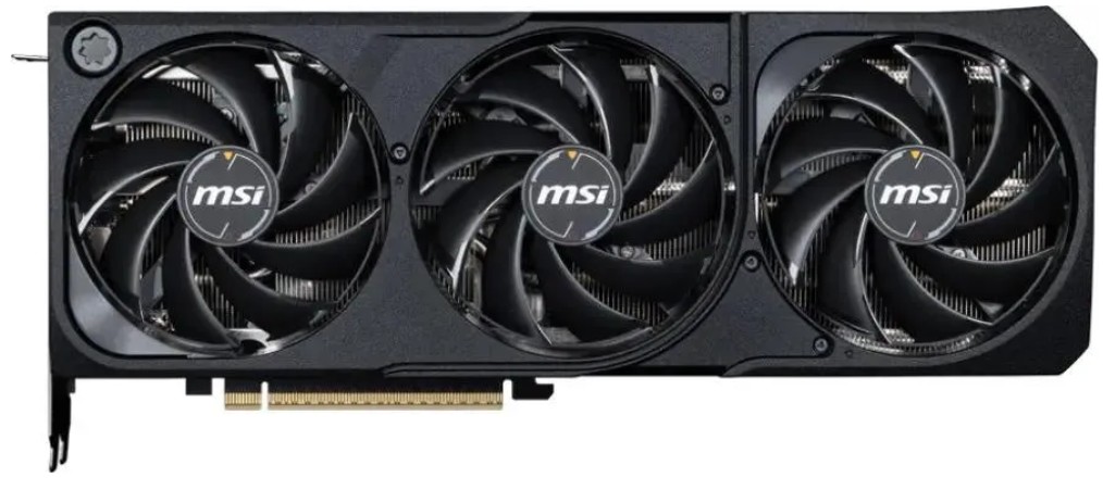 

Видеокарта PCI-E MSI GeForce RTX 5070 SHADOW 3X OC (RTX 5070 12G SHADOW 3X OC) 12GB GDDR7 192bit 4nm 2542/28000MHz 3*DP HDMI, GeForce RTX 5070 SHADOW 3X OC (RTX 5070 12G SHADOW 3X OC)