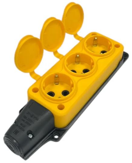 фото Удлинитель силовой iTOK i-CONNECT-COLOR-SUR-PVS-310-3-54-40-YELLOW в Волгограде