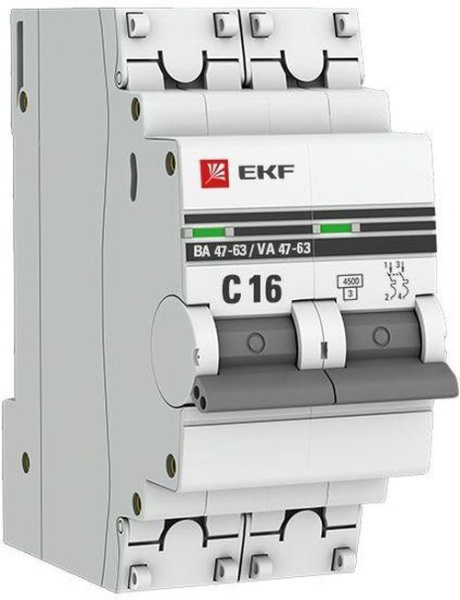 фото Автоматический выключатель  EKF mcb4763-2-16C-pro в Омске