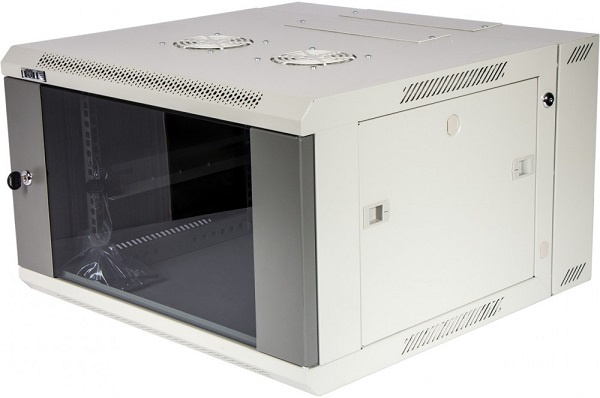 фото Шкаф настенный 19", 27U TWT TWT-CBW3G-27U-6x6-GY в Уфе