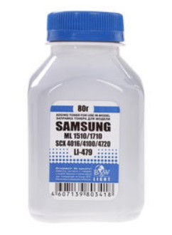 

Тонер B&W (Black&White) LI-479 Samsung ML-1510/1710/1610/1615/2010/2015, SCX 4016/5112/4520/4720/4100 (фл, 80г) Light фас Рос., LI-479