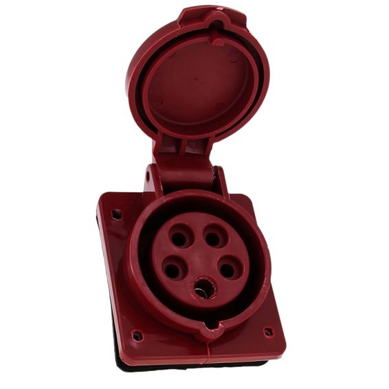 

Розетка DEKraft 26052DEK РЩ-102 для скрытой проводки 415 3Р+РЕ+N 16А 380В IP44, 26052DEK