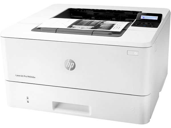 

Принтер HP LaserJet Pro M404dw W1A56A A4, 38 стр/мин, дуплекс, доп лоток 550л, 256Мб, USB, Ethernet, Wi-Fi, LaserJet Pro M404dw
