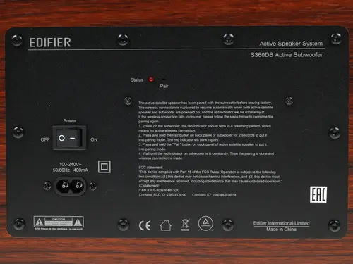 фото Компьютерная акустика 2.1 Edifier S360DB Brown в Волгограде