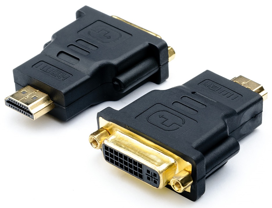 

Переходник Atcom AT9155 HDMI(m) <=> DVI(f) (24 pin, черный), AT9155