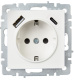 фото Розетка с заземлением  IEK BR-R14-16-U22-018-K36